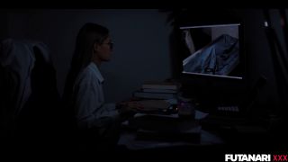 7171 Shemale Sex at the Morgue - Trans Girl with Futa Cock Cr...-2
