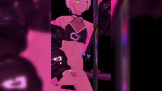 Denpi - Full tracking VR footage, Japanese boy pole dancing and masturbating-7
