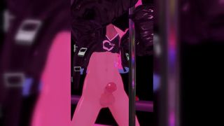 Denpi - Full tracking VR footage, Japanese boy pole dancing and masturbating-8