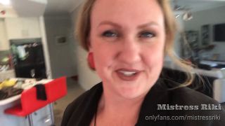 MISTRESS RIKI It’s Been A Hot Day Spring Has Definitely Sprung (Femdom porn)-1