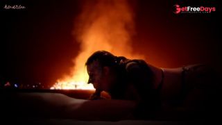 [GetFreeDays.com] 51 Passionately fucking in front of the fire at the BURNING MAN FESTIVAL Sex Clip February 2023-2