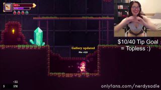 nerdysadie-onlyfans 2023-04-22 Onlyfans cut off the first half of the stream and it didn't-2