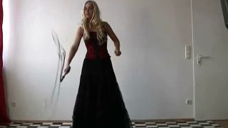 FEMDOMFOTO - Xenia - Saloon Bullwhip Lady (German).-1