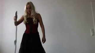 FEMDOMFOTO - Xenia - Saloon Bullwhip Lady (German).-7