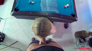 Transexpov presents Kayleigh Coxx Poolshark Hustle Shemale!-3