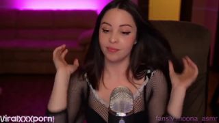 Moona Featuring Petite Cutie Giving hot Asmr Before Bends in Live Video Moona  hot-8
