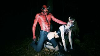 Fortuneteller Teen In The Forest Turns Into A Succubus Horny For Devil Cum 1080p-4