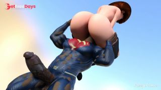 The Incredibles Helen Parr Anal Fucked by Black Superman Parody-5