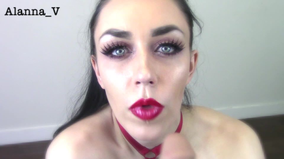 online clip 40 AlannaVcams – Vday Bj - spit fetish - femdom porn feminization fetish