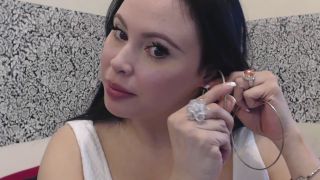 PrincessDi - Trying on Earrings-8