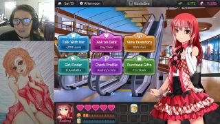 Gamer Girl Plays Huniepop And Uses A Vibrator While Playing-0