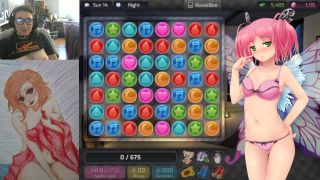 Gamer Girl Plays Huniepop And Uses A Vibrator While Playing-4