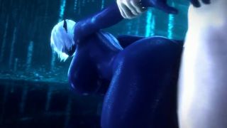 Cartoon Dark elf Queen Nualia, big ass fuck, noname55-8