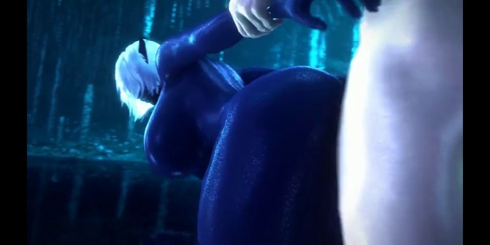 Cartoon Dark elf Queen Nualia, big ass fuck, noname55