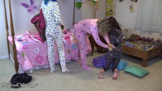 Diaperedonline2Picky Bunny B Picky Bunny  Red Teased at Sleepover for Pullups-7