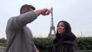 Canela Skin - Latina Beauty Is Your Anal Sex Tour Guide Around Paris [JulesJordan / HD / 720p], sasha fox blowjob on big tits -0