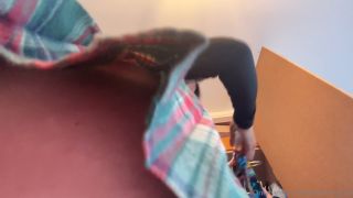 Jessica Sin aka Kate Berry A little pussy flash whilst tidying up is always a great way to start the day x-8