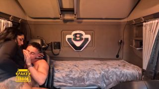 A Busty Arab Woman Gets Fucked By A Truck Driver In A Truck (Big Tits porn) Yasmina Khan-4