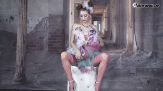 Adelle Unicorn  Cosplay Masturbation With Dildo In Latex  2D423-1