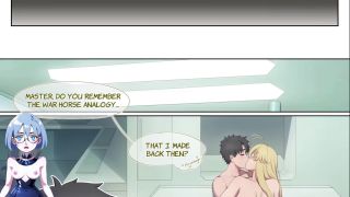 AliChan Vtuber - Artoria Pendragon fucked by the Master 2-6