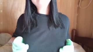utsusemi1992 - 「乳輪シワシワになっちゃうほど気持ち良いッ」イボつき手袋で乳首オナニーするのが気持ち良すぎる-3