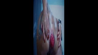 Kkole17 I masturbate with my multicolored dildo in my car secretly from my mother (Masturbation porn)-9