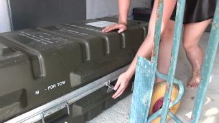 Muriel - Hogtie in Chains and ready for Transport... Sex...-8