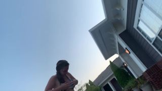 Voyeur peeps on his sexy friend in and out of pool Voyeur!-6