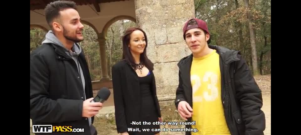 xxx video 7 Francys. Crazy street fucking for a naughty girl [318.7 MB] - outdoor - brunette girls porn midget fetish