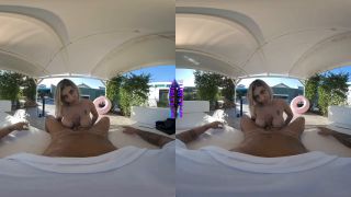 Stockings PURITYVR Big tit blonde Lisa Amane rides a stiff cock at the poolside cabana-4