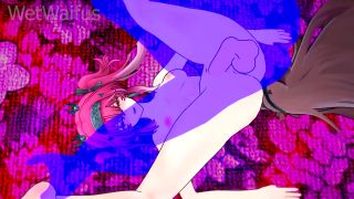 Wet Waifus - Lupa Rides your Dick until she Squirts - Wuthering Waves Hentai-8