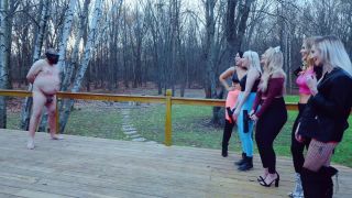 Paintball Fusillade On Live Slaves Ballbusting!-4