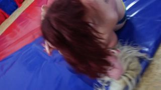 Viper Max vs Inferno: Topless Wrestling Bout!-6