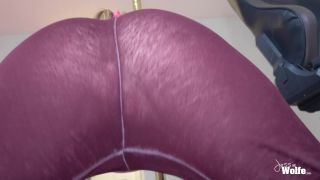 Jessie Wolfe TEASE see through sweatpants - Femdom-0