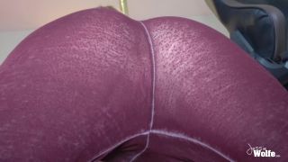 Jessie Wolfe TEASE see through sweatpants - Femdom-2