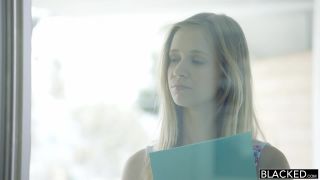 Rachel James Petite blonde teen barely takes massive black cock (Amateur porn)-9