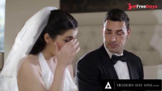 [GetFreeDays.com] MODERN-DAY SINS - Groomsman Assfucks Best Buddys Wife Valentina Nappi In Marital Bed On Wedding Day Adult Clip January 2023-0