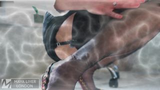 online video 13 Maya Liyer - Mesmerizing Stockings Therapist-Fantasy | legs | british porn femdom ballbusting-6