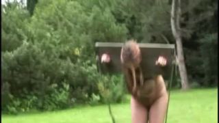 free video 26 Outdoor Bondage Photo Session - humiliation - bdsm porn femdom feet-0