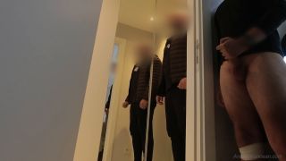 Hotwife Sucked The Delivery Guy A While Husband Is Watching. CuckoldS Fantasy. 1080p-3