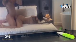 Cum On Pussy Colombian whore hungry for cock eats my cum with her pussy - Danner Mendez and Luna Vitaler-0