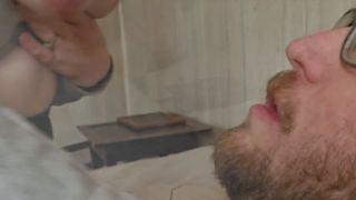 Video Beautiful Big Titty Dark Haired Girlfriend Gets Tits Sucked A...-0