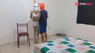 [GetFreeDays.com] STEPSON SATISFIES HIS BIG DESIRES BY FUCKING MASKED STEPMOTHER INTENSELY Adult Clip April 2023-0