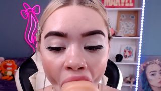 Mia Melon – Sweet Sperm Facial 1 | deepthroat | cumshot cute teen girl blowjob and quick sex-0