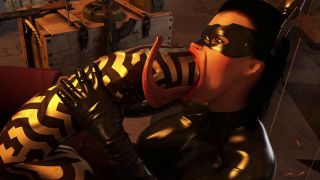 Superheroine Catwoman Enjoy by the Biggest Cock Youve Ever Seen-2