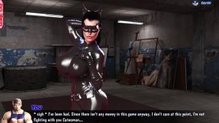 Superheroine Catwoman Enjoy by the Biggest Cock Youve Ever Seen-9