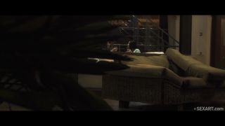 Aurelly Rebel, Kira Queen - Spying On Two Neighbors Girls Who Trying Lesbian Sex Full HD - Lesbian-1