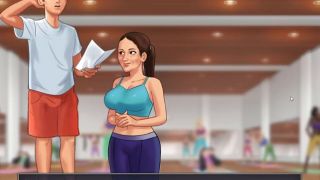 Sexy girl make sens with her bf in summer time saga-3