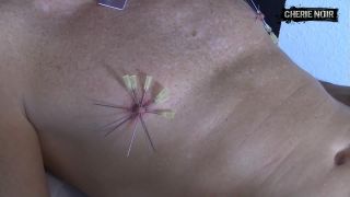 free adult clip 2 lesbian milf foot fetish Nippleplay Extreme - 20 Needles In The Nipples, hardcore on hardcore porn-3