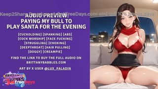 [GetFreeDays.com] Audio PreviewPaying My Bull To Play Santa For The Evening Porn Video October 2022-8